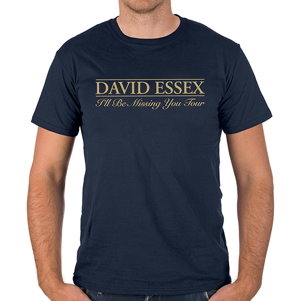 David Essex “ill Be Missing You Tour” Event Merch 