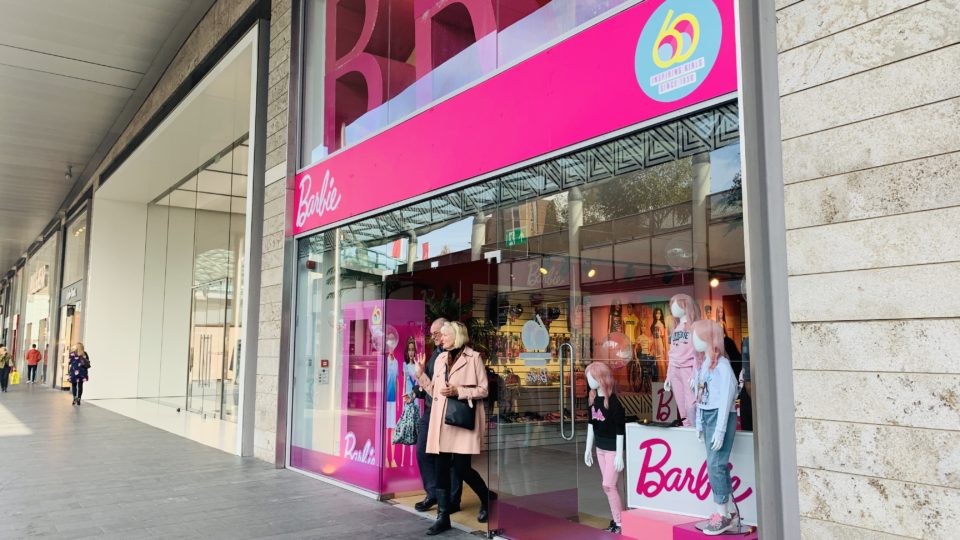 the barbie store